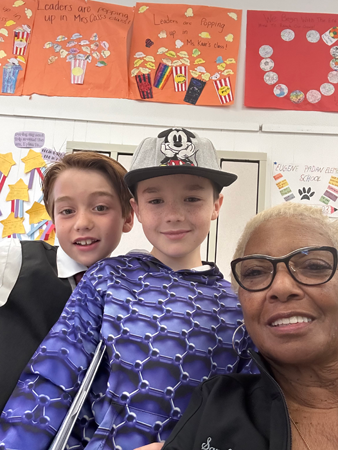 sarah chapman visits schools