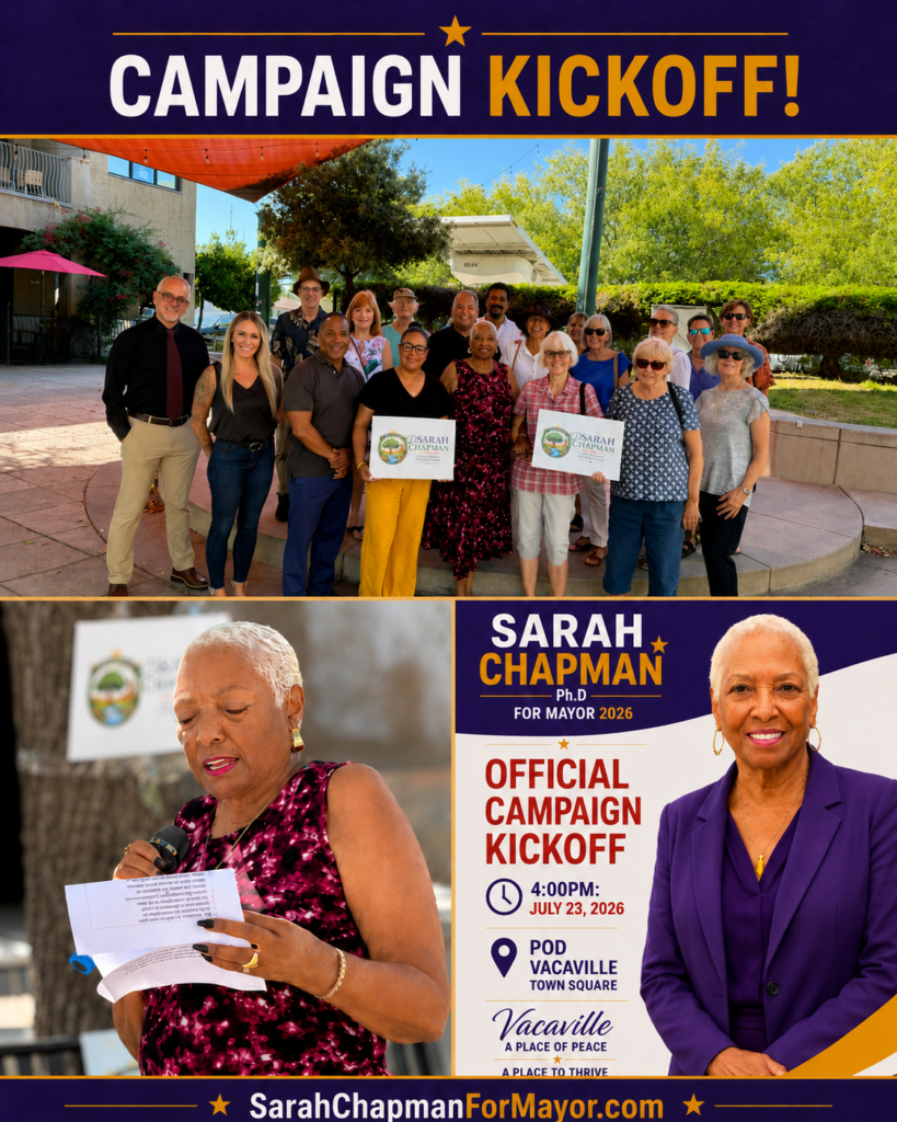 Sarah Chapman Campaign Kickoff